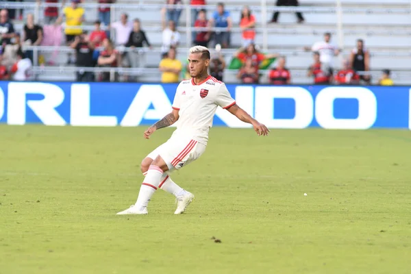 Flamengo Eintracht Frankfurt 'a karşı 12 Ocak 2019 Cumartesi günü Orlando City Stadyumu' nda. Fotoğraf: Marty Jean-Louis