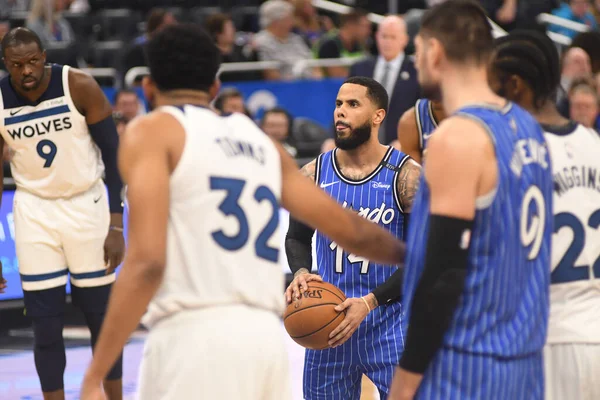 Orlando Magic, 7 Şubat 2019 'da Orlando, Florida' da Amway Arena 'da Minnesota Timberwolves' a ev sahipliği yapar. Fotoğraf: Marty Jean-Louis