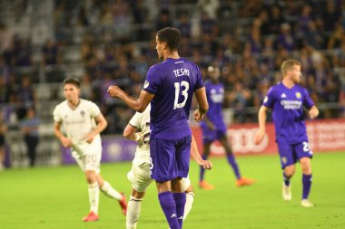 Orlando City SC 6 Nisan 2019 'da Orlando City Stadyumu' nda Colorado Rapids 'e ev sahipliği yapmaktadır. Fotoğraf: Marty Jean-Louis