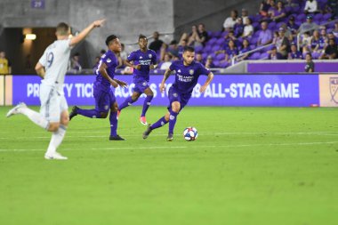 Orlando City 20 Şubat 2019 Çarşamba günü Orlando Fl 'daki Orlando City Stadyumu' nda New England 'a ev sahipliği yaptı. Fotoğraf: Marty Jean-Louis