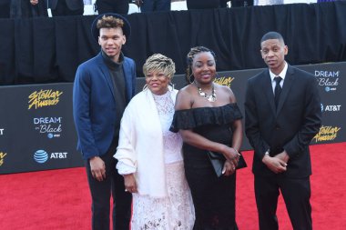 29 Mart 2019 Cumartesi günü Las Vegas 'taki Orleans Resort' ta düzenlenen 34. Yıldız Ödülleri sırasında çekilen kırmızı halı fotoğrafları. Fotoğraf: Marty Jean-Louis