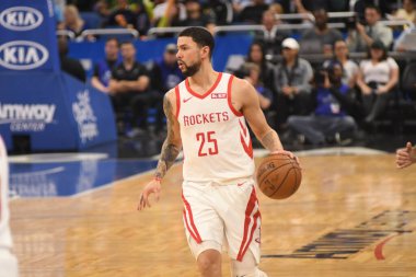 Orlando Magic, Houston Rockets 'a 13 Ocak 2019 tarihinde Amway Arena' da ev sahipliği yaptı. Fotoğraf: Marty Jean-Louis