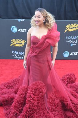 29 Mart 2019 Cumartesi günü Las Vegas 'taki Orleans Resort' ta düzenlenen 34. Yıldız Ödülleri sırasında çekilen kırmızı halı fotoğrafları. Fotoğraf: Marty Jean-Louis