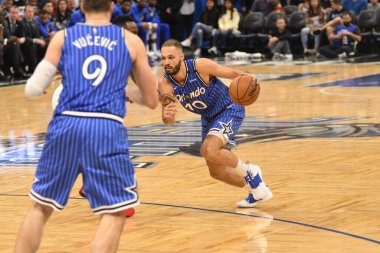 Orlando Magic, Houston Rockets 'a 13 Ocak 2019 tarihinde Amway Arena' da ev sahipliği yaptı. Fotoğraf: Marty Jean-Louis