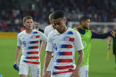 ABD Erkekler Milli Takımı 21 Mart 2019 tarihinde Orlando Florida 'daki Orlando City Stadyumu' nda Ekvador Milli Takımı 'na ev sahipliği yaptı. Fotoğraf: Marty Jean-Louis