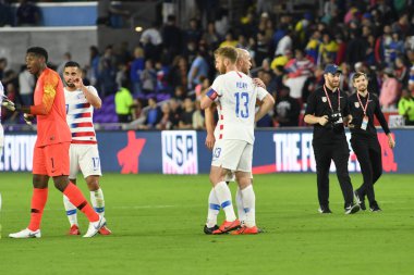 ABD Erkekler Milli Takımı 21 Mart 2019 tarihinde Orlando Florida 'daki Orlando City Stadyumu' nda Ekvador Milli Takımı 'na ev sahipliği yaptı. Fotoğraf: Marty Jean-Louis