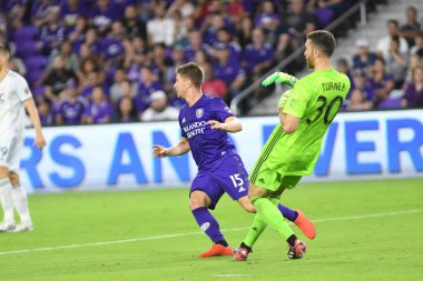 Orlando City 20 Şubat 2019 Çarşamba günü Orlando Fl 'daki Orlando City Stadyumu' nda New England 'a ev sahipliği yaptı. Fotoğraf: Marty Jean-Louis