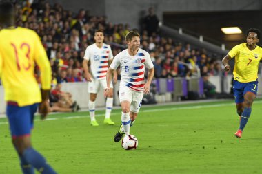 ABD Erkekler Milli Takımı 21 Mart 2019 tarihinde Orlando Florida 'daki Orlando City Stadyumu' nda Ekvador Milli Takımı 'na ev sahipliği yaptı. Fotoğraf: Marty Jean-Louis