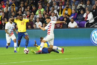 ABD Erkekler Milli Takımı 21 Mart 2019 tarihinde Orlando Florida 'daki Orlando City Stadyumu' nda Ekvador Milli Takımı 'na ev sahipliği yaptı. Fotoğraf: Marty Jean-Louis