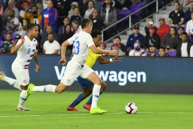 ABD Erkekler Milli Takımı 21 Mart 2019 tarihinde Orlando Florida 'daki Orlando City Stadyumu' nda Ekvador Milli Takımı 'na ev sahipliği yaptı. Fotoğraf: Marty Jean-Louis