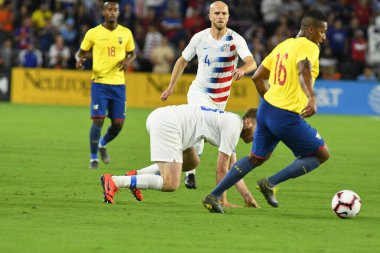 ABD Erkekler Milli Takımı 21 Mart 2019 tarihinde Orlando Florida 'daki Orlando City Stadyumu' nda Ekvador Milli Takımı 'na ev sahipliği yaptı. Fotoğraf: Marty Jean-Louis