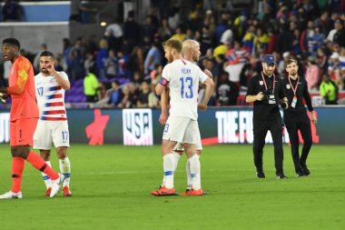 ABD Erkekler Milli Takımı 21 Mart 2019 tarihinde Orlando Florida 'daki Orlando City Stadyumu' nda Ekvador Milli Takımı 'na ev sahipliği yaptı. Fotoğraf: Marty Jean-Louis