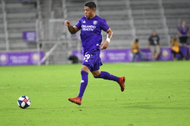 Orlando City 20 Şubat 2019 Çarşamba günü Orlando Fl 'daki Orlando City Stadyumu' nda New England 'a ev sahipliği yaptı. Fotoğraf: Marty Jean-Louis