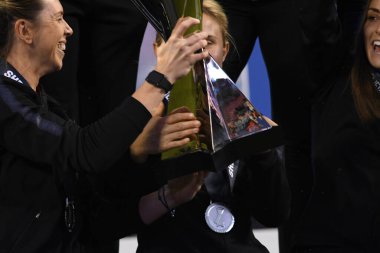 SheBelieves Kupası, 5 Mart 2019 tarihinde Tampa Florida Raymond James Stadyumu 'nda İngiltere' yi şampiyon ilan etmiştir. Fotoğraf: Marty Jean-Louis