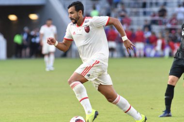 Flamengo Eintracht Frankfurt 'a karşı 12 Ocak 2019 Cumartesi günü Orlando City Stadyumu' nda. Fotoğraf: Marty Jean-Louis