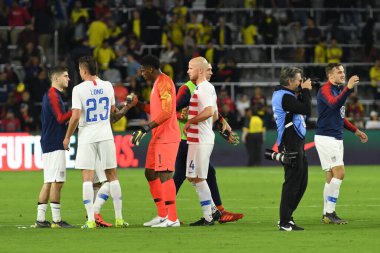 ABD Erkekler Milli Takımı 21 Mart 2019 tarihinde Orlando Florida 'daki Orlando City Stadyumu' nda Ekvador Milli Takımı 'na ev sahipliği yaptı. Fotoğraf: Marty Jean-Louis