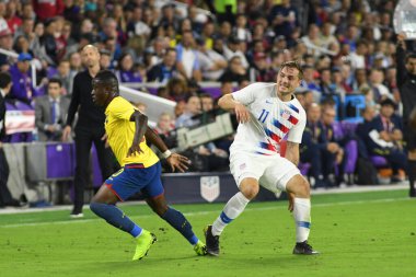 ABD Erkekler Milli Takımı 21 Mart 2019 tarihinde Orlando Florida 'daki Orlando City Stadyumu' nda Ekvador Milli Takımı 'na ev sahipliği yaptı. Fotoğraf: Marty Jean-Louis