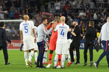 ABD Erkekler Milli Takımı 21 Mart 2019 tarihinde Orlando Florida 'daki Orlando City Stadyumu' nda Ekvador Milli Takımı 'na ev sahipliği yaptı. Fotoğraf: Marty Jean-Louis
