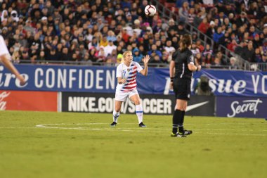 SheBelieves Kupası Finali, 5 Mart 2019 'da Tampa Florida Raymond James Stadyumu' nda ABD ile Brezilya arasında oynanacak. Fotoğraf: Marty Jean-Louis