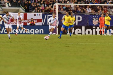 SheBelieves Kupası Finali, 5 Mart 2019 'da Tampa Florida Raymond James Stadyumu' nda ABD ile Brezilya arasında oynanacak. Fotoğraf: Marty Jean-Louis