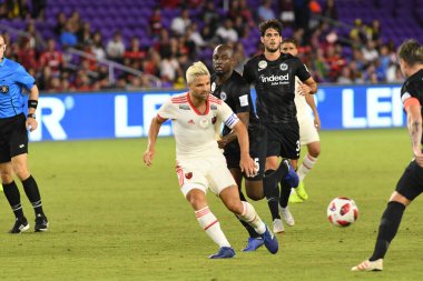 Flamengo Eintracht Frankfurt 'a karşı 12 Ocak 2019 Cumartesi günü Orlando City Stadyumu' nda. Fotoğraf: Marty Jean-Louis