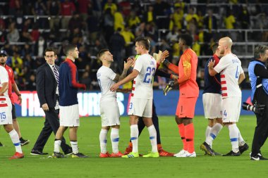 ABD Erkekler Milli Takımı 21 Mart 2019 tarihinde Orlando Florida 'daki Orlando City Stadyumu' nda Ekvador Milli Takımı 'na ev sahipliği yaptı. Fotoğraf: Marty Jean-Louis