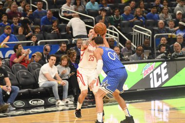 Orlando Magic, Houston Rockets 'a 13 Ocak 2019 tarihinde Amway Arena' da ev sahipliği yaptı. Fotoğraf: Marty Jean-Louis