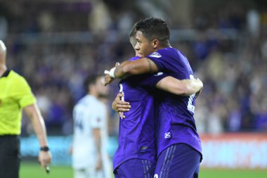 Orlando City 20 Şubat 2019 Çarşamba günü Orlando Fl 'daki Orlando City Stadyumu' nda New England 'a ev sahipliği yaptı. Fotoğraf: Marty Jean-Louis