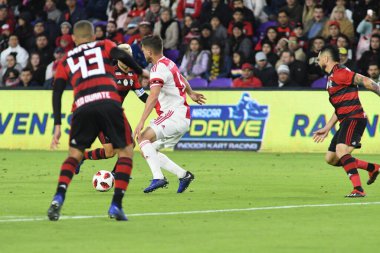 Ajax, Flemengo 'ya karşı Orlando City Stadyumu' nda 10 Ocak 2019 Perşembe günü. Fotoğraf: Marty Jean-Louis, 2019. Fotoğraf: Marty Jean-Louis