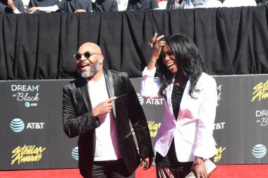 29 Mart 2019 Cumartesi günü Las Vegas 'taki Orleans Resort' ta düzenlenen 34. Yıldız Ödülleri sırasında çekilen kırmızı halı fotoğrafları. Fotoğraf: Marty Jean-Louis