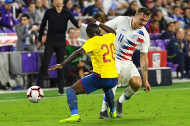ABD Erkekler Milli Takımı 21 Mart 2019 tarihinde Orlando Florida 'daki Orlando City Stadyumu' nda Ekvador Milli Takımı 'na ev sahipliği yaptı. Fotoğraf: Marty Jean-Louis