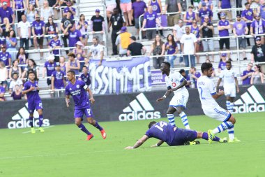 Orlando City SC, 16 Mart 2019 Cumartesi günü Orlando Florida 'daki Orlando City Stadyumu' nda Montreal Impact 'e ev sahipliği yaptı. Fotoğraf: Marty Jean-Louis