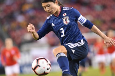 Japonya, İngiltere 'ye karşı Raymond James Stadyumu' nda 5 Mart 2019 'da Tampa Florida' da. Fotoğraf: Marty Jean-Louis