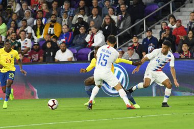 ABD Erkekler Milli Takımı 21 Mart 2019 tarihinde Orlando Florida 'daki Orlando City Stadyumu' nda Ekvador Milli Takımı 'na ev sahipliği yaptı. Fotoğraf: Marty Jean-Louis