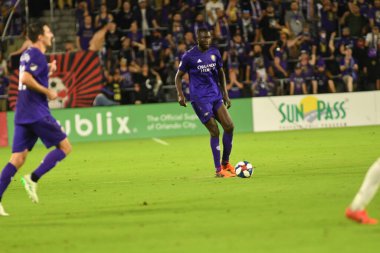 Orlando City SC 6 Nisan 2019 'da Orlando City Stadyumu' nda Colorado Rapids 'e ev sahipliği yapmaktadır. Fotoğraf: Marty Jean-Louis