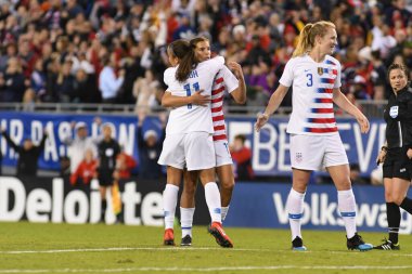 SheBelieves Kupası Finali, 5 Mart 2019 'da Tampa Florida Raymond James Stadyumu' nda ABD ile Brezilya arasında oynanacak. Fotoğraf: Marty Jean-Louis