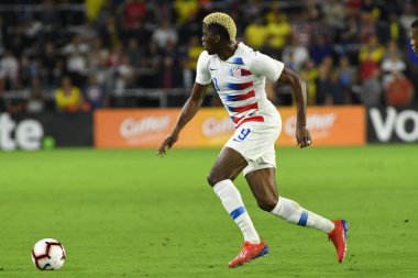 ABD Erkekler Milli Takımı 21 Mart 2019 tarihinde Orlando Florida 'daki Orlando City Stadyumu' nda Ekvador Milli Takımı 'na ev sahipliği yaptı. Fotoğraf: Marty Jean-Louis