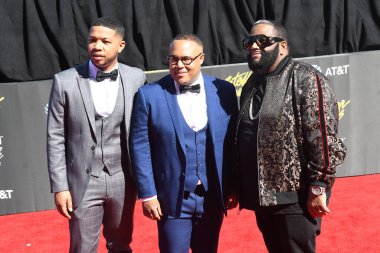 29 Mart 2019 Cumartesi günü Las Vegas 'taki Orleans Resort' ta düzenlenen 34. Yıldız Ödülleri sırasında çekilen kırmızı halı fotoğrafları. Fotoğraf: Marty Jean-Louis