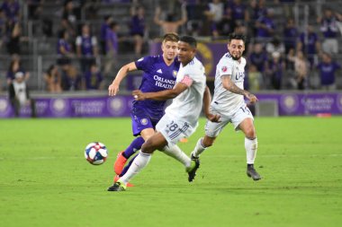 Orlando City 20 Şubat 2019 Çarşamba günü Orlando Fl 'daki Orlando City Stadyumu' nda New England 'a ev sahipliği yaptı. Fotoğraf: Marty Jean-Louis