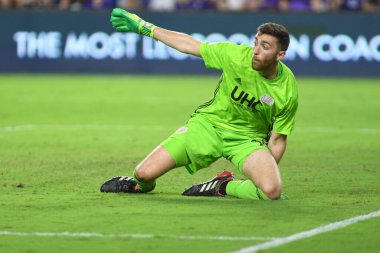Orlando City 20 Şubat 2019 Çarşamba günü Orlando Fl 'daki Orlando City Stadyumu' nda New England 'a ev sahipliği yaptı. Fotoğraf: Marty Jean-Louis