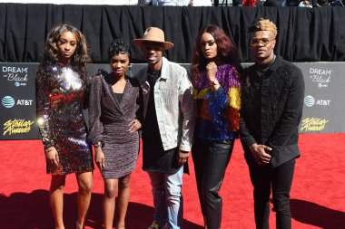 29 Mart 2019 Cumartesi günü Las Vegas 'taki Orleans Resort' ta düzenlenen 34. Yıldız Ödülleri sırasında çekilen kırmızı halı fotoğrafları. Fotoğraf: Marty Jean-Louis