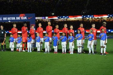 ABD Erkekler Milli Takımı 21 Mart 2019 tarihinde Orlando Florida 'daki Orlando City Stadyumu' nda Ekvador Milli Takımı 'na ev sahipliği yaptı. Fotoğraf: Marty Jean-Louis