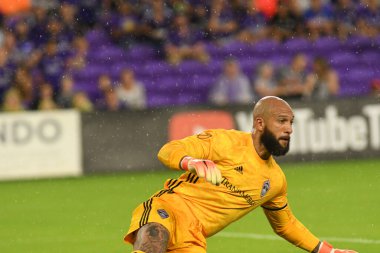 Orlando City SC 6 Nisan 2019 'da Orlando City Stadyumu' nda Colorado Rapids 'e ev sahipliği yapmaktadır. Fotoğraf: Marty Jean-Louis