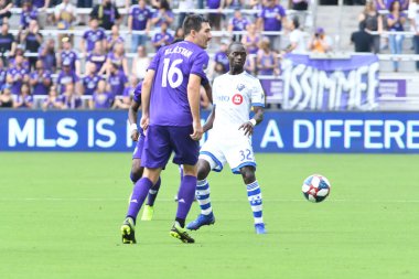 Orlando City SC, 16 Mart 2019 Cumartesi günü Orlando Florida 'daki Orlando City Stadyumu' nda Montreal Impact 'e ev sahipliği yaptı. Fotoğraf: Marty Jean-Louis
