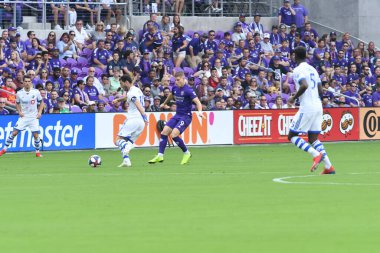 Orlando City SC, 16 Mart 2019 Cumartesi günü Orlando Florida 'daki Orlando City Stadyumu' nda Montreal Impact 'e ev sahipliği yaptı. Fotoğraf: Marty Jean-Louis
