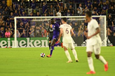 Orlando City SC 6 Nisan 2019 'da Orlando City Stadyumu' nda Colorado Rapids 'e ev sahipliği yapmaktadır. Fotoğraf: Marty Jean-Louis