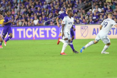 Orlando City 20 Şubat 2019 Çarşamba günü Orlando Fl 'daki Orlando City Stadyumu' nda New England 'a ev sahipliği yaptı. Fotoğraf: Marty Jean-Louis