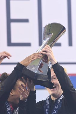 SheBelieves Kupası, 5 Mart 2019 tarihinde Tampa Florida Raymond James Stadyumu 'nda İngiltere' yi şampiyon ilan etmiştir. Fotoğraf: Marty Jean-Louis