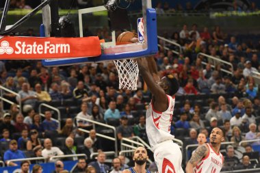 Orlando Magic, Houston Rockets 'a 13 Ocak 2019 tarihinde Amway Arena' da ev sahipliği yaptı. Fotoğraf: Marty Jean-Louis