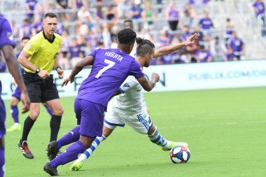 Orlando City SC, 16 Mart 2019 Cumartesi günü Orlando Florida 'daki Orlando City Stadyumu' nda Montreal Impact 'e ev sahipliği yaptı. Fotoğraf: Marty Jean-Louis